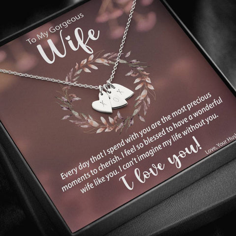 Image of Sweetest Hearts Necklace | Surprise Your Wife With This Perfect Gift
