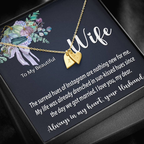 Image of Sweetest Hearts Necklace | Surprise Your Wife with This Perfect Gift