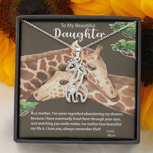 Graceful Love Giraffe Necklace