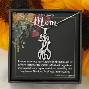 Graceful Love Giraffe Necklace | Surprise Your Mom with This Perfect Gift
