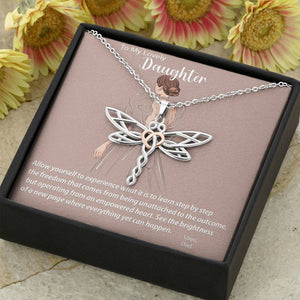 Dragonfly Necklace | Dad's Gift for Daughter