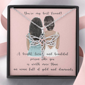 Dragonfly Dream Necklace | Gift for Best Friend | Gift for Sister