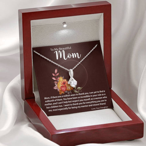 Image of Alluring Beauty Necklace | Surprise Your Mom With This Perfect Thanksgiving Gift