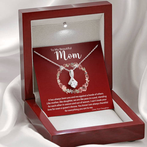 Image of Alluring Beauty Necklace | Surprise Your Mom with This Perfect Gift