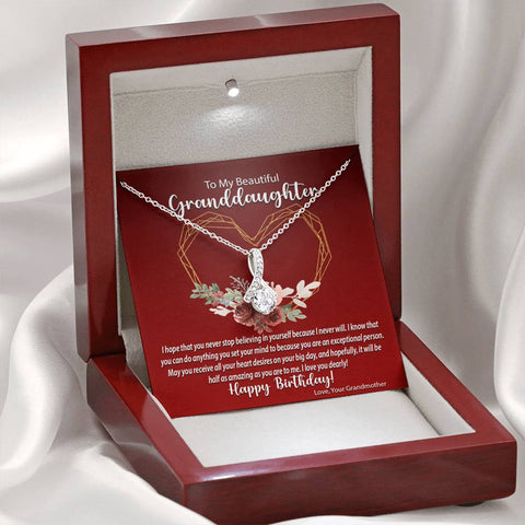 Image of Alluring Beauty Necklace | Surprise Your Granddaughter with This Perfect Birthday Gift