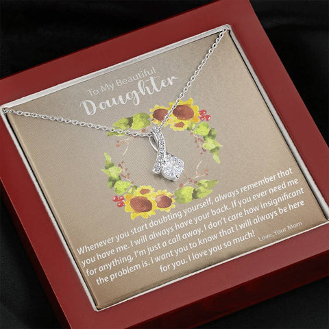 Image of Alluring Beauty Necklace | Surprise Your Daughter With This Perfect Gift