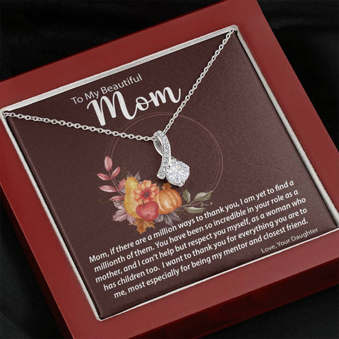 Alluring Beauty Necklace | Surprise Your Mom With This Perfect Thanksgiving Gift