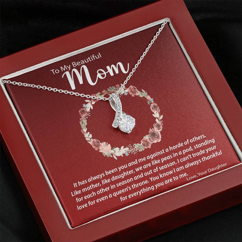 Image of Alluring Beauty Necklace | Surprise Your Mom with This Perfect Gift