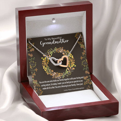 Interlocking Hearts Necklace | Surprise Your Grandmother with This Perfect Gift