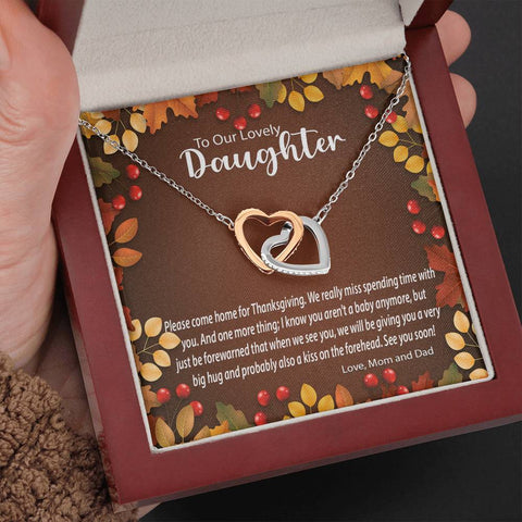 Image of Interlocking Hearts Necklace | Surprise Your Daughter With This Perfect Gift