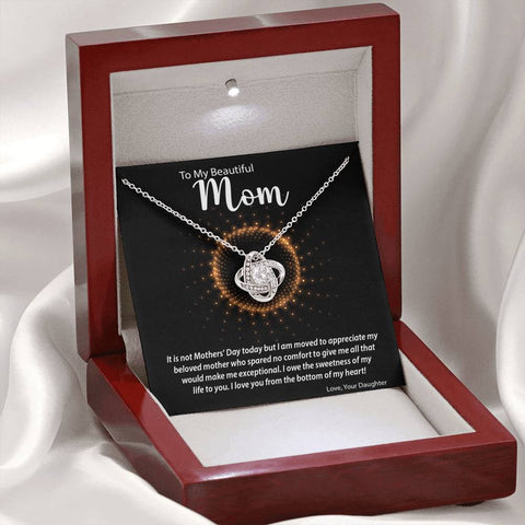 Love Knot Necklace | Surprise Your Mom with This Perfect Gift