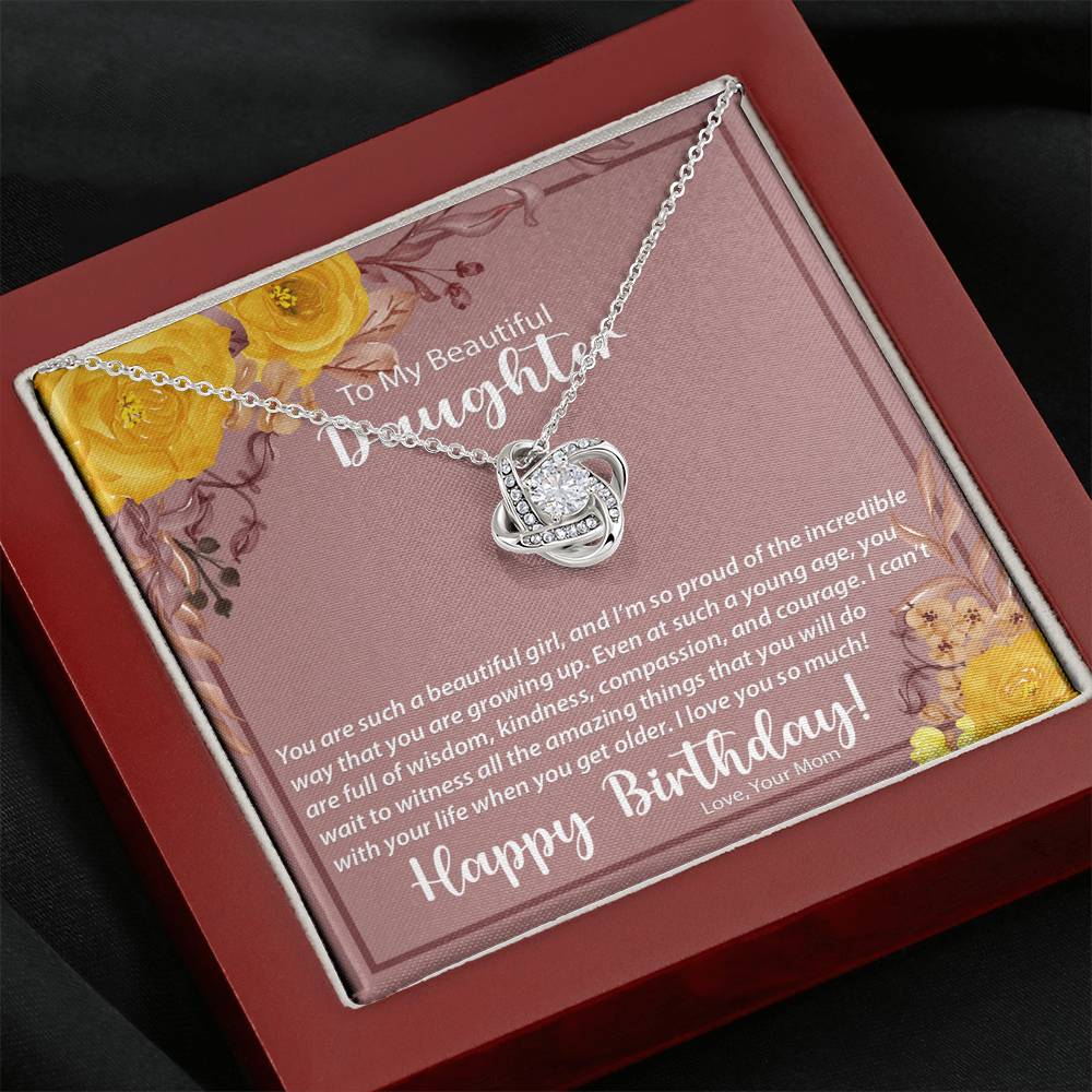 Love Knot Necklace | Surprise Your Daughter With This Perfect Gift