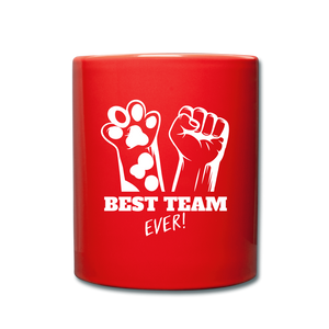 Team Up Against Over-Vaccination! Full Color Mug