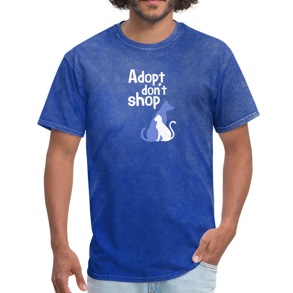 Adopt Don't Shop Men's T-Shirt - mineral royal