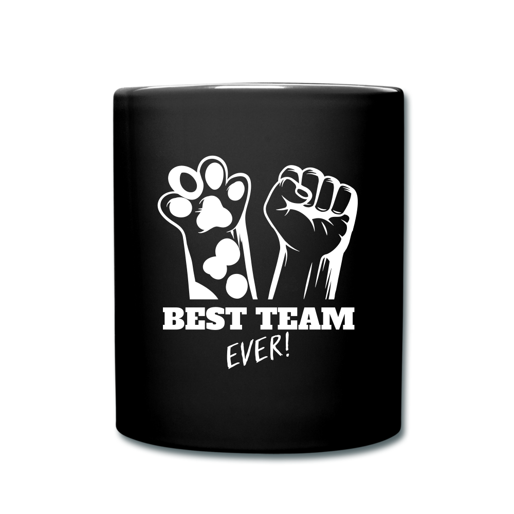 Team Up Against Over-Vaccination! Full Color Mug - black