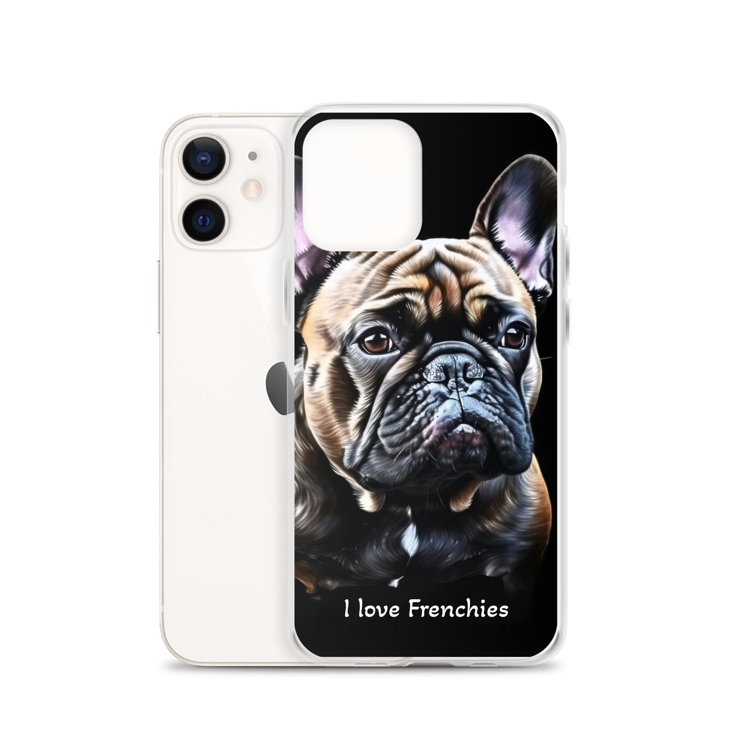 I love Frenchies Clear Case for iPhone®s