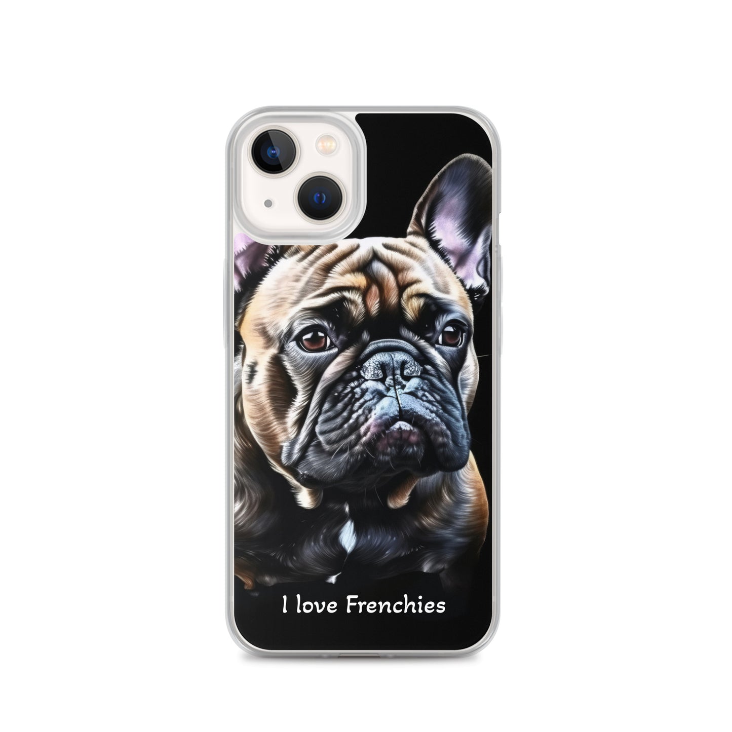 I love Frenchies Clear Case for iPhone®s