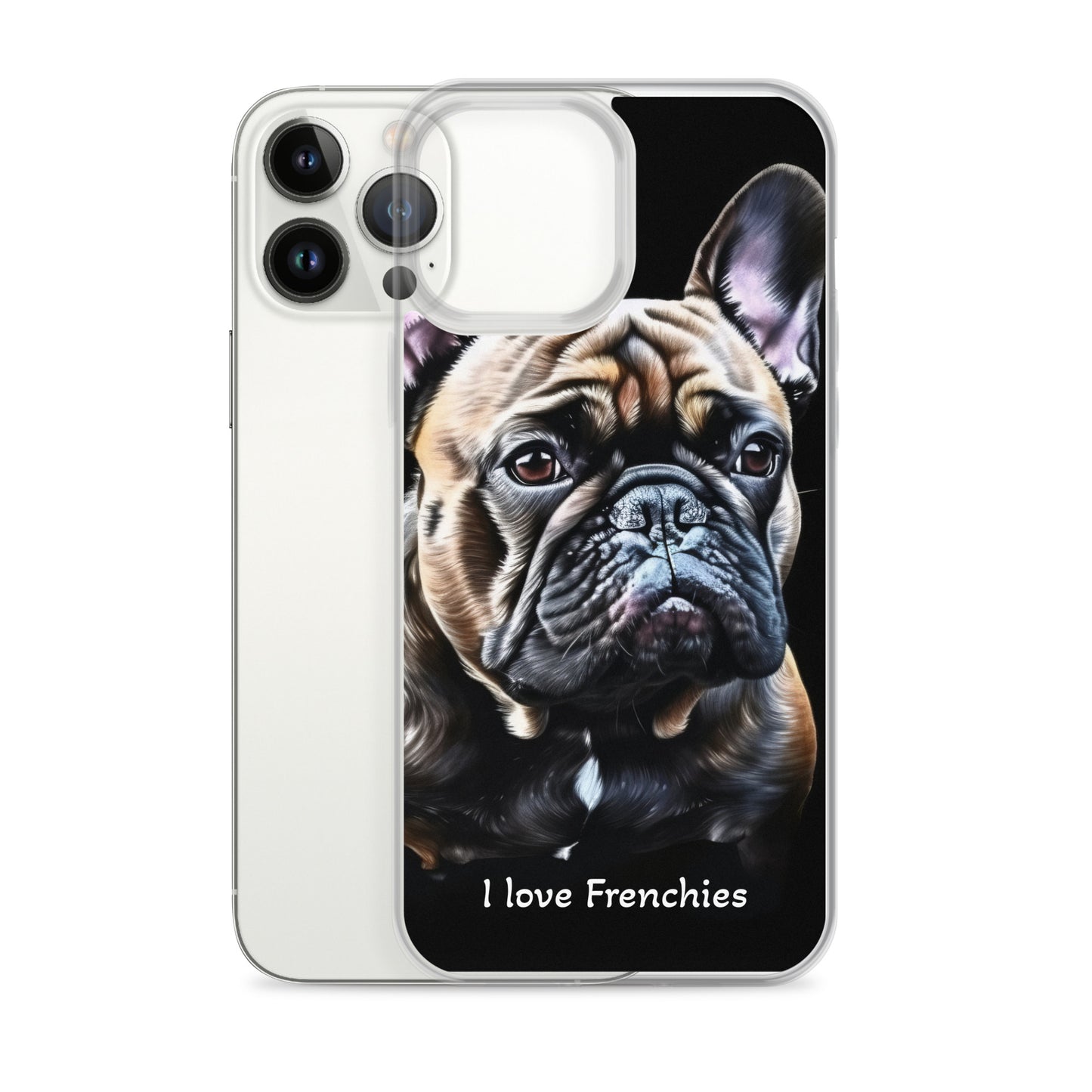 I love Frenchies Clear Case for iPhone®s