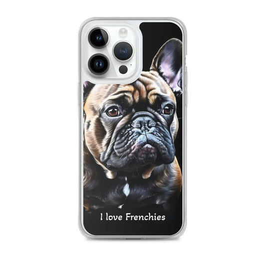 I love Frenchies Clear Case for iPhone®s