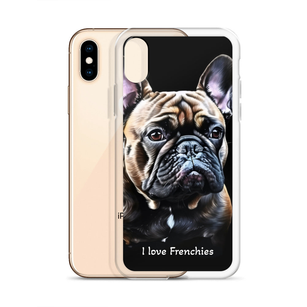 I love Frenchies Clear Case for iPhone®s