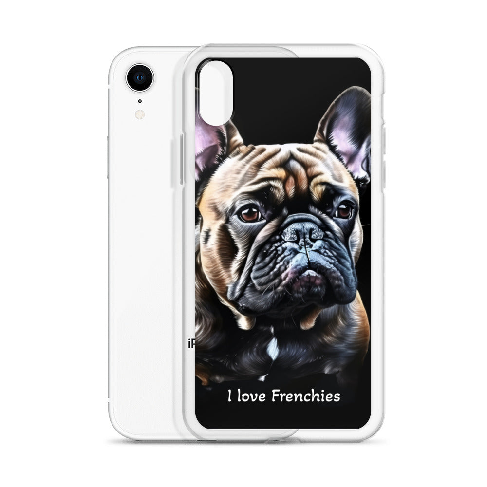 I love Frenchies Clear Case for iPhone®s