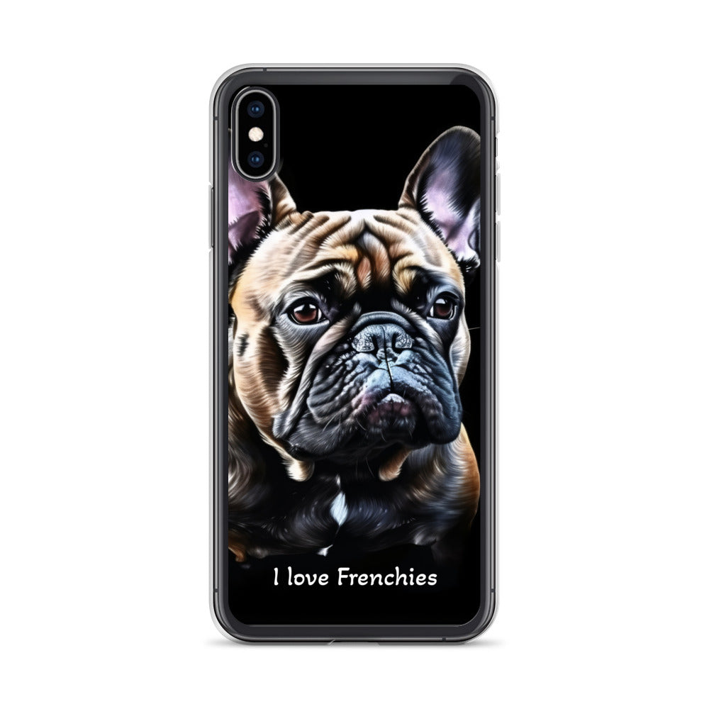 I love Frenchies Clear Case for iPhone®s