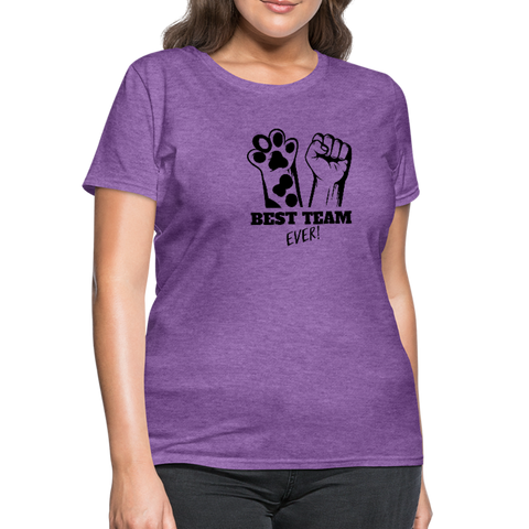 Image of best Team Ever Women's T-Shirt - purple heather