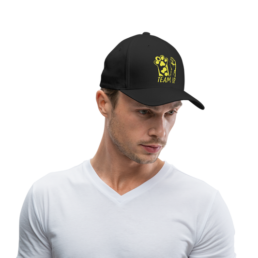 Team Up Baseball Cap - black