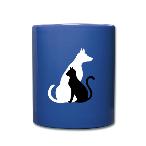 Image of Love my pets Full Color Mug - royal blue