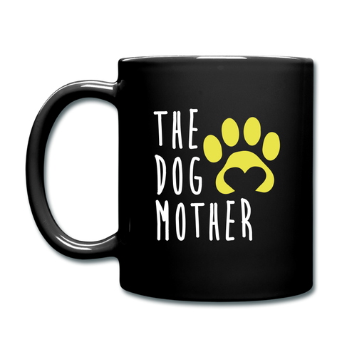 Image of The Dog Mother Full Color Mug - black