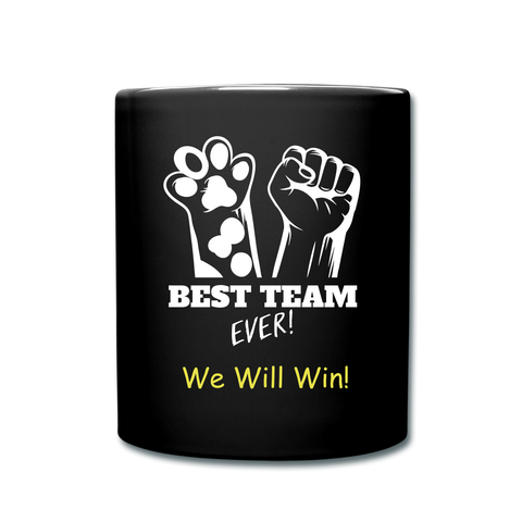 Image of Team Up Stop Over-Vaccination Full Color Mug - black