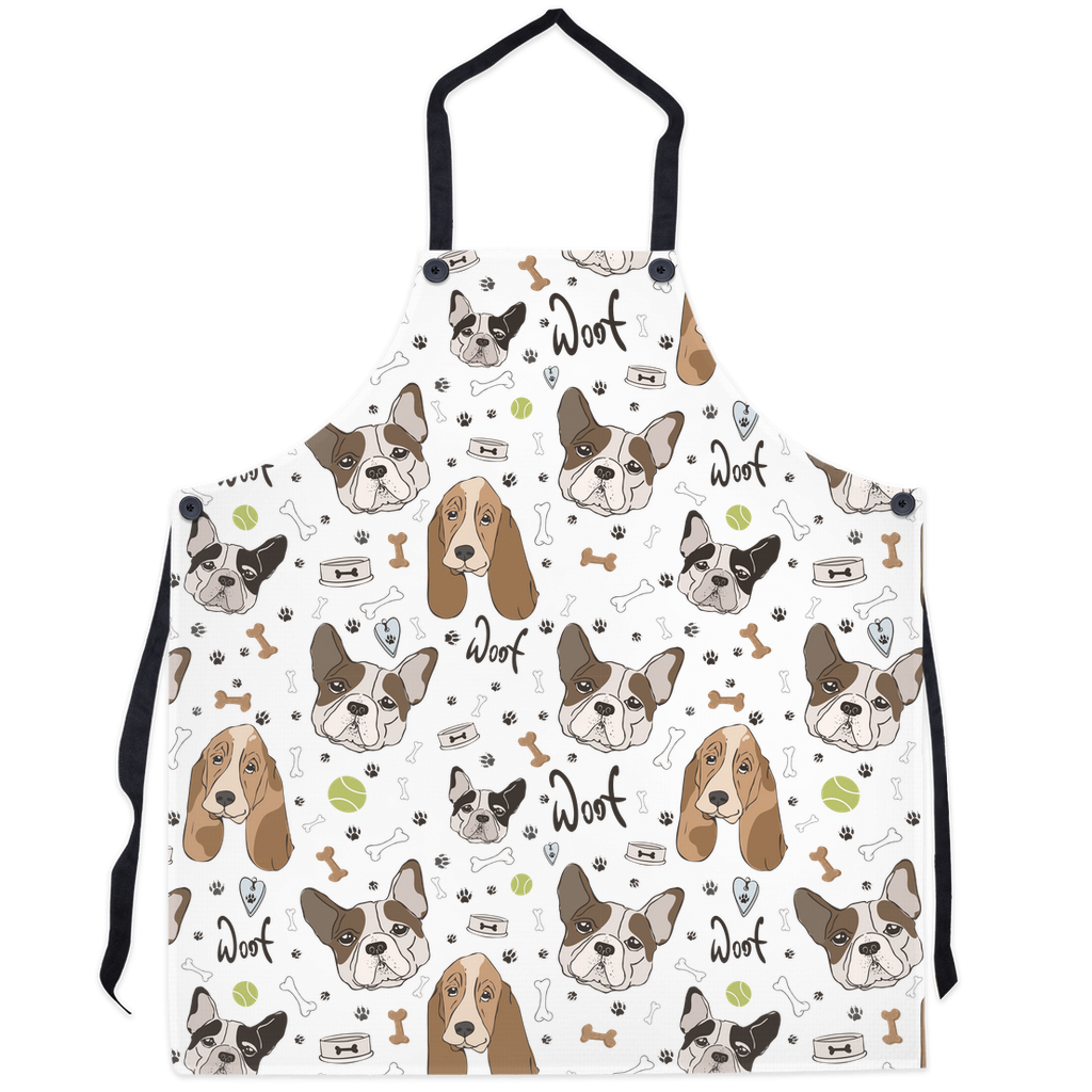 Hand-drawn Dog Design Aprons