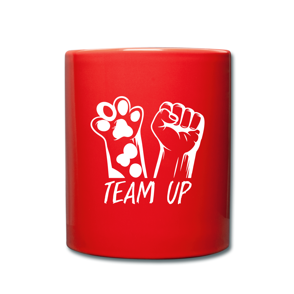 Team Ever Full Color Mug - red