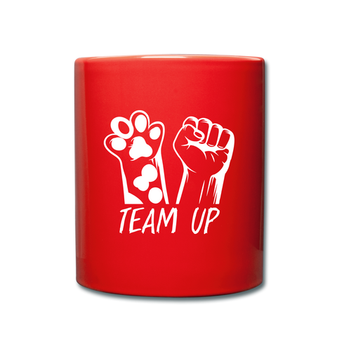 Image of Team Ever Full Color Mug - red