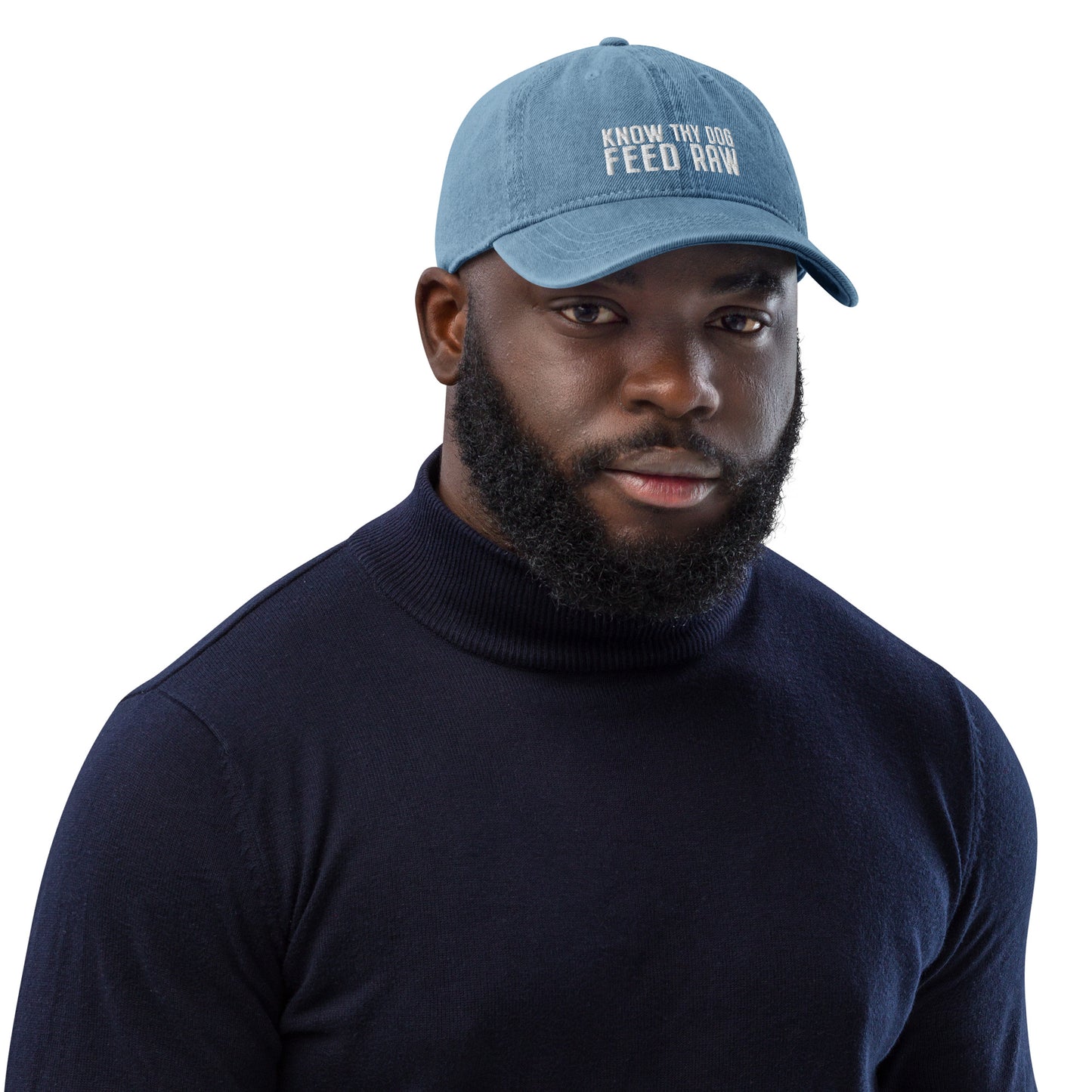 Know Thy Dog Feed Raw - Denim Hat