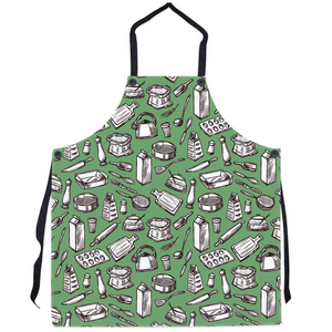 Apron With Baking Pattern