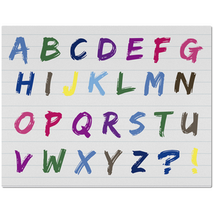 Alphabet Placemats