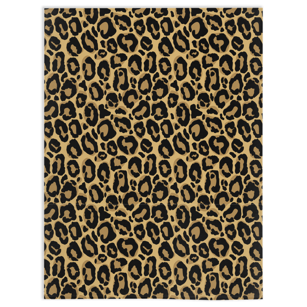 Leopard Print Minky Blankets