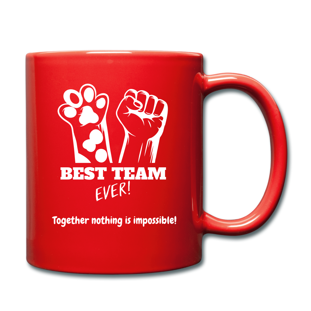 Team Ever Full Color Mug - red