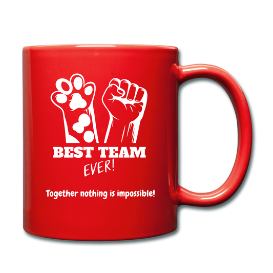 Team Ever Full Color Mug - red