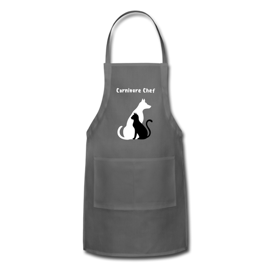 Adjustable Apron - charcoal