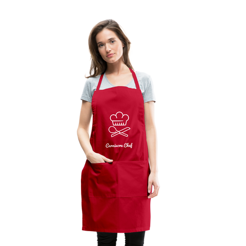 Image of Carnivore Chef Apron - red