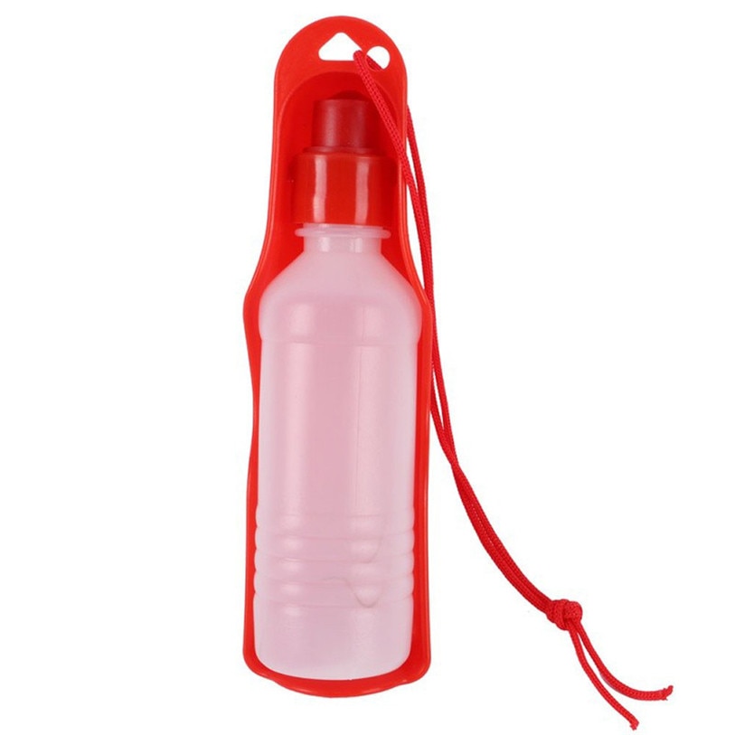 Portable Dog Water Bottle Feeder With Bowl - BPA Free, Non Toxic
