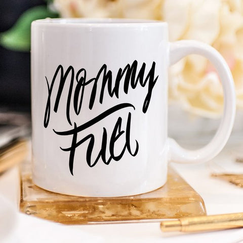 Image of Mommy Fuel Mug, Mothers Day Gift, Gift for Mom,