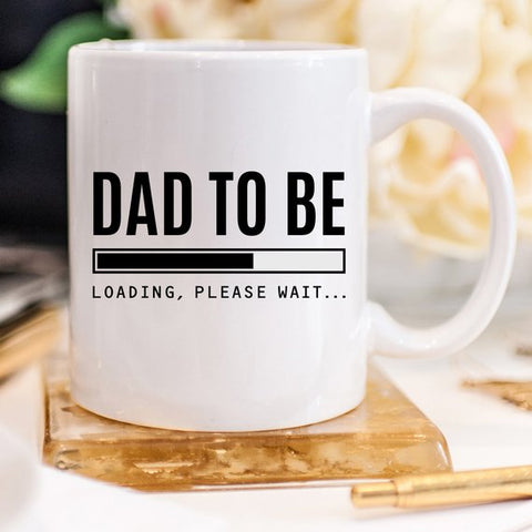 Baby Announcement Mug, Future Dad Gift, Dad To Be