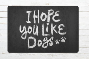 Dog Lover Gift Doormat | Welcome Doormat Mat | Printed and Shipped from USA | 26x18