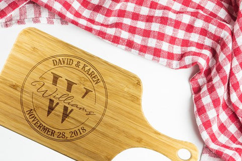 Image of Personalized Cutting Board Custom Cutting Board