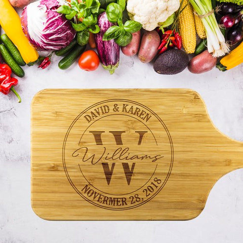 Image of Personalized Cutting Board Custom Cutting Board