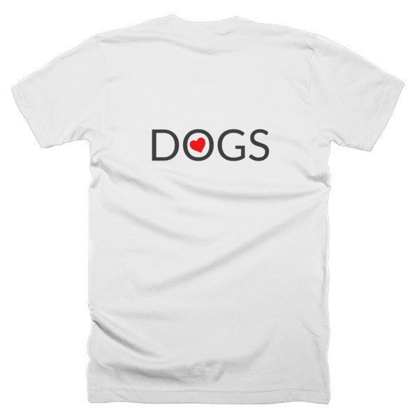 Love Dogs short sleeve men's t-shirt