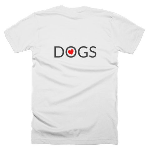 Image of Love Dogs short sleeve men's t-shirt